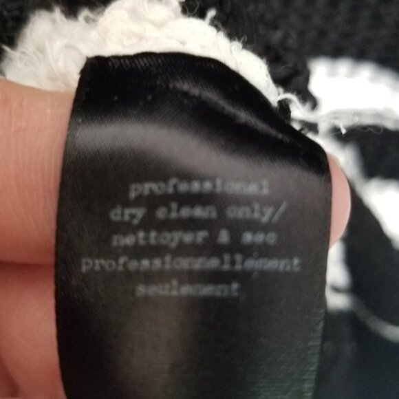 RAG BONE'DINA STRIPE CHUNKY KNIT SLEEVELESS TOP - Picture 11 of 15